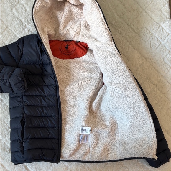SAVE THE DUCK BOYS' PUFFER JACKET MOD. FINNEGAN IN NAVY BLUE - Picture 2 of 8